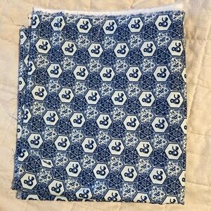 Dungeons & Dragons Game Icon and Symbols Cotton Fabric